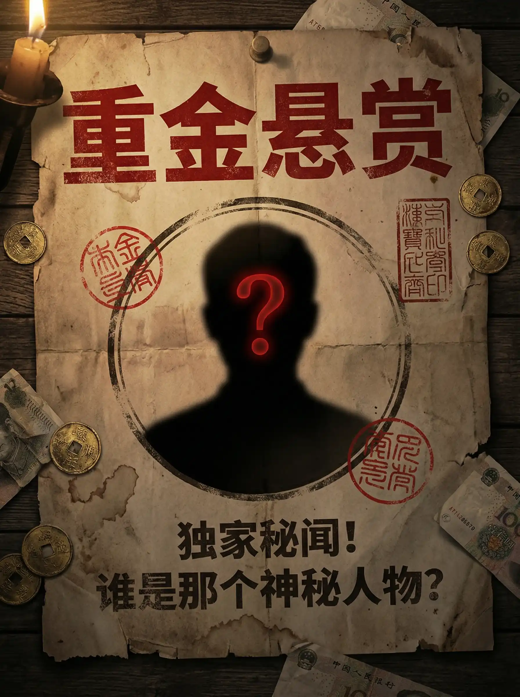 冠字号码 - 重金悬赏线索征集令